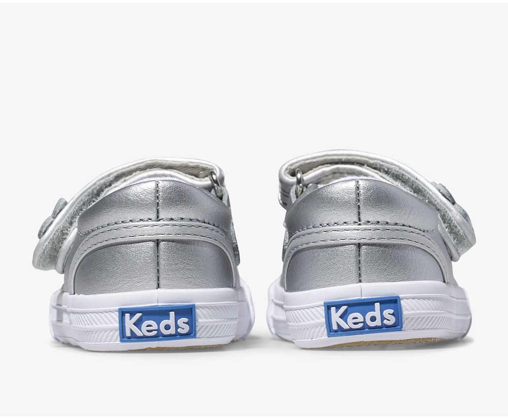 Slip On Παιδικα - Keds Ella Mary Jane - Ασημι - MKJEG7312